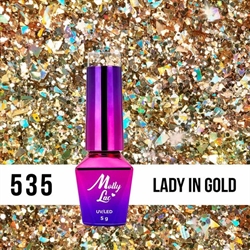 Lady In Gold No. 535, Crushed Diamonds, Molly Lac